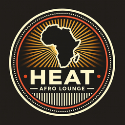 Heat Afro Lounge logo.